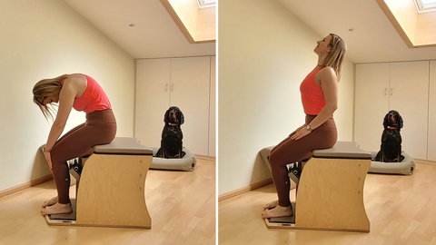 Pilatesübungen für den Rücken