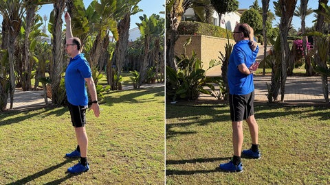 Fitnessübungen für die Schulter und Brustwirbelsäule