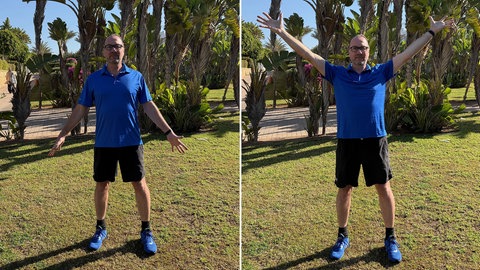 Fitnessübungen für die Schulter und Brustwirbelsäule