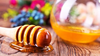 Honig mit Blüten