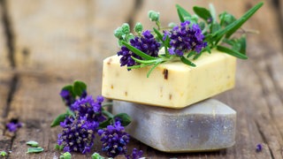 Lavendel-Seife