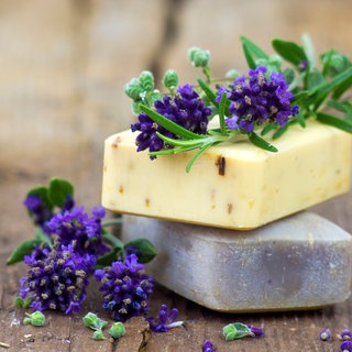 Lavendel-Seife
