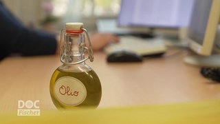 Olivenölfläschchen