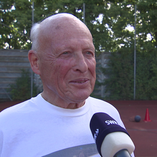 87-jähriger Teilnehmer beim Sportabzeichen