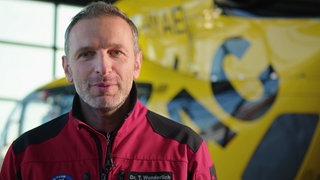 Dr. Thomas Wunderlich ist Notarzt im Rettungshubschrauber „Christoph 22“