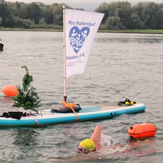 12 Sportler durchqueren Bodensee