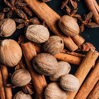 Zimt und Muskat