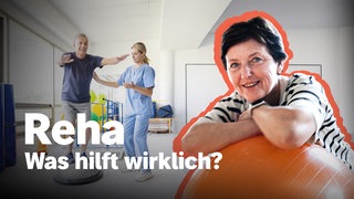 Was hilft wirklich bei einer Reha? Zwei Patienten probieren es für uns aus. Konny Beck ist stationär untergebracht, übernachtet also in der Klinik. Harald Breitenbach ist ein ambulanter Patient.