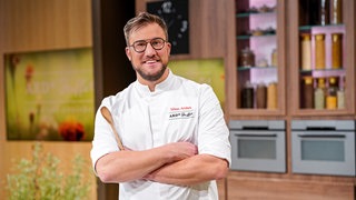 Sören Anders im ARD-Buffet Studio