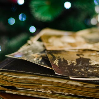 Buch mit alten Bildern