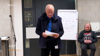 Georg Felsberg slammt im Gefängnis