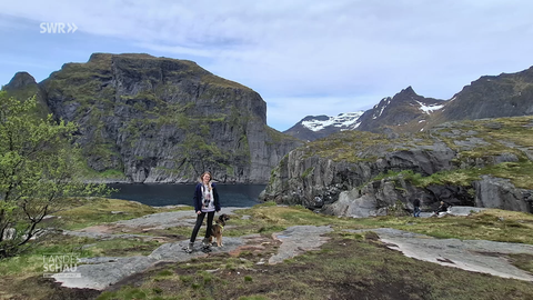 Anna-Lena Schneider mit ihrem Hund
