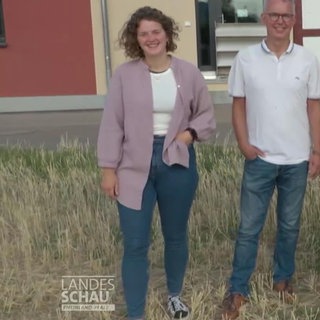 Köchin Louisa Jordan mit ihrer Familie