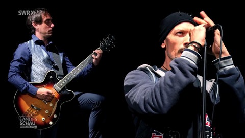 Die Band "Why Set?" auf der Bühne