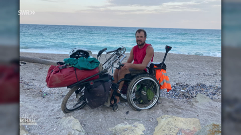 Robin Kaltenbach am Meer