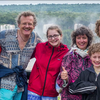 Norbert Nichell mit Familie