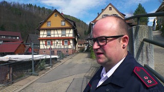 Johannes Warth ist bei der Freiwilligen Feuerwehr in Gernsbach. 