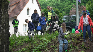 Sonja und Kinder in Wildberg