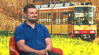 Stadtbahnfahrer Tobias Zimmermann