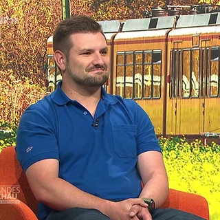 Stadtbahnfahrer Tobias Zimmermann