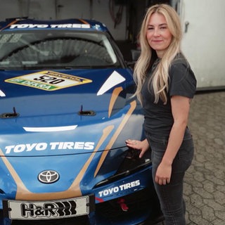 Rennfahrerin Sophia Menzenbach