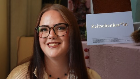 Carlotta arbeitet ehrenamtlich im Hospiz.
