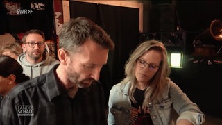 Schauspieler Achim Goldschmidt und Schauspielerin Jennifer Klein
