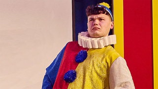 Luis Stier als Mainzer Hofsänger bei der 1. Fremdensitzung des CCW | Mit 23 Jahren bei den Mainzer Hofsängern: Luis Stier will mitsingen