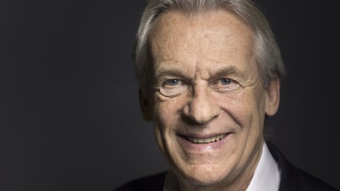Der schweizer Bandleader und Musiker Pepe Lienhard