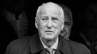 Gestorben: König Harald V. von Norwegen, hier im Porträt zu sehen