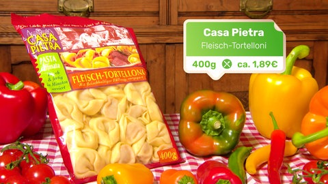 Geschmacksprobe Tortelloni