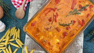 Tomaten-Hähnchen aus dem Ofen