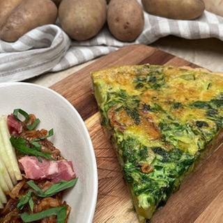 Bärlauch-Speck-Tarte