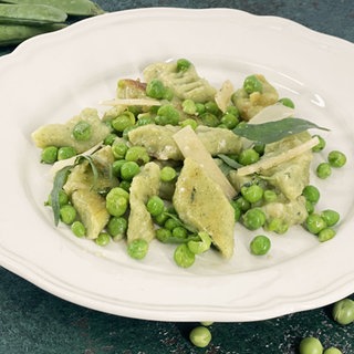Gnocchi mit Erbsen und Estragon