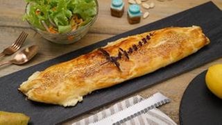 Käse-Schinken-Strudel