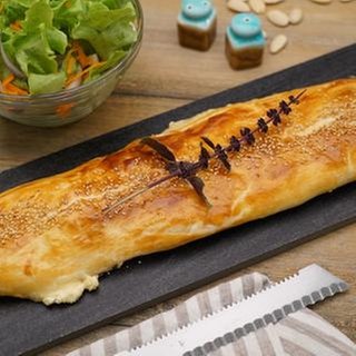 Käse-Schinken-Strudel