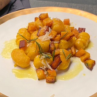 Kürbis-Gnocchi