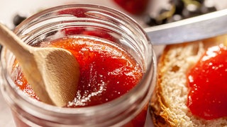 Erdbeer-Konfitüre mit Vanille