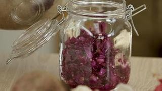 Rotkohl im Glas