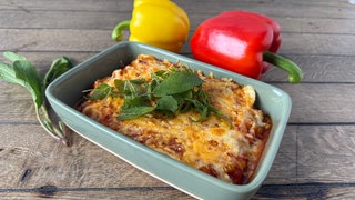Frühlingslasagne mit Salbei-Nudeln