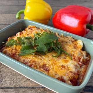 Frühlingslasagne mit Salbei-Nudeln