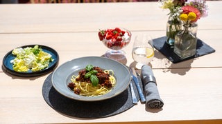 Marina Marx in der Immer wieder sonntags Starküche