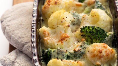 Brokkoli-Blumenkohl-Auflauf