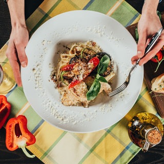 Essen für eine Person