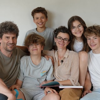 Isabelle Fuß und ihre Familie