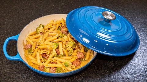 Rezept One-Pot-Pasta: Leckere Nudeln aus einem Topf.