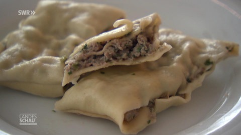 selbst gemachte Maultaschen
