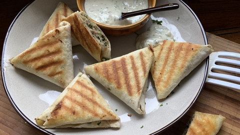 Maultaschen-Tacos