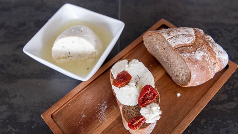 Fake-Kräuter-Mozzarella