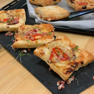 Upside Down Rezept aus dem Backofen mit Blätterteig